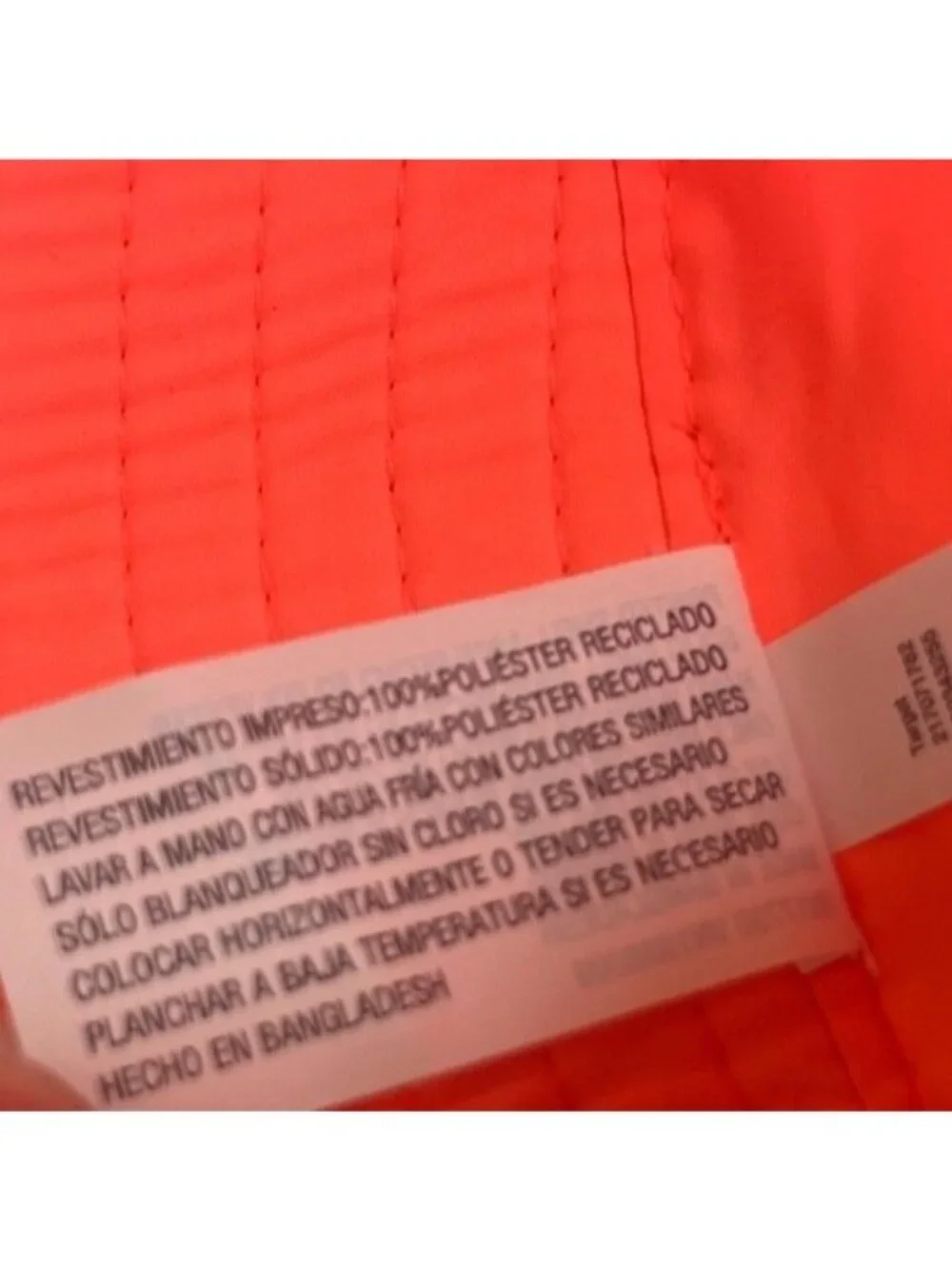 Reversible Baby Bucket Hat Crab Print UPF 50+ 12–24Months Orange‎ New Summer